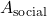 A_{\text{social}}