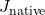 J_{\text{native}}