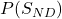 P(S_{ND})