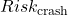 Risk_{\text{crash}}