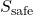 S_{\text{safe}}